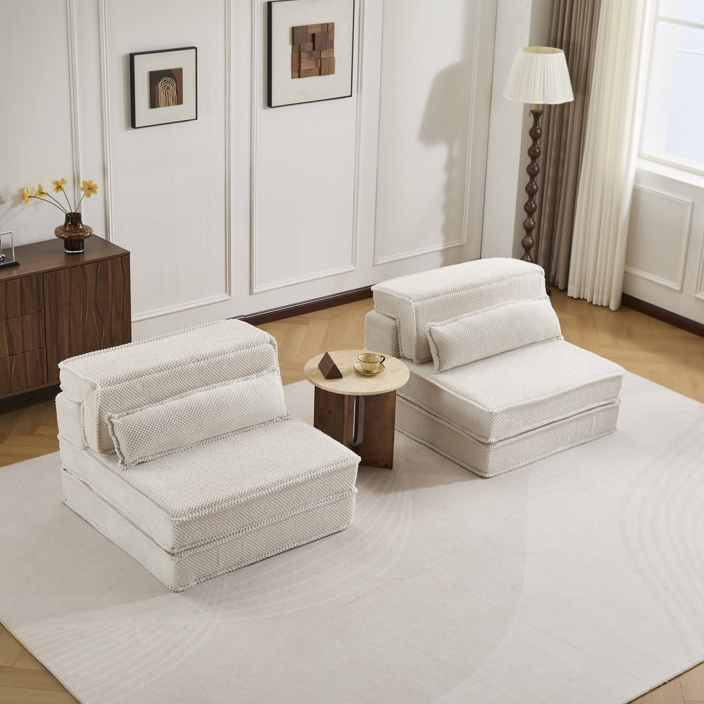 Compression Mahjong Sofa,Convertible Floor Sofa Bed,DIY Boneless