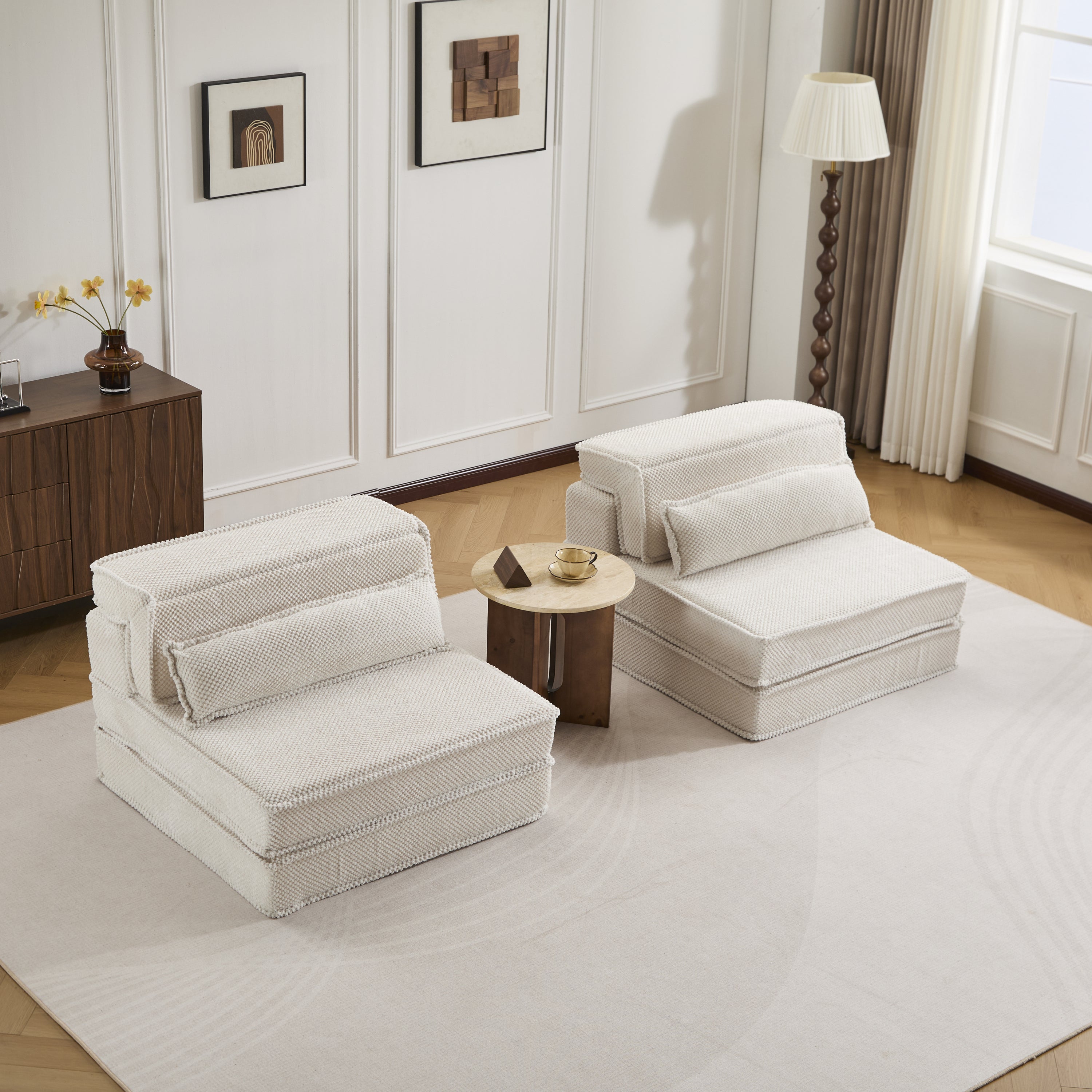 Compression Mahjong Sofa,Convertible Floor Sofa Bed,DIY Boneless