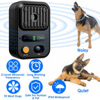 Black-Green Color Options -- 1Pc Ultrasonic Anti-Barking Device