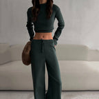 Women's Temperament Leisure Suit Long-sleeve Suit