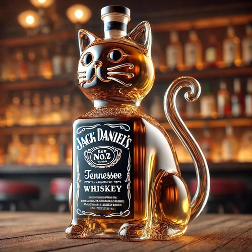 Funny French Whiskey Bottle