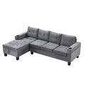 Modern Sectional Sofa Set with L Shape Chaise Lounge