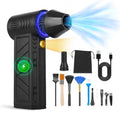 1Pc Compressed Air Duster With LED Light Up To 150000RPM Speed For PC