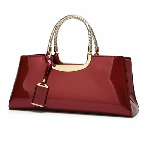 European American Style Fashion Lightweight Leather Handbag