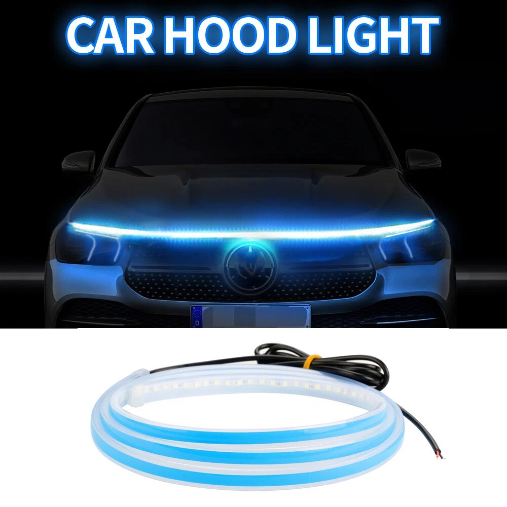 180cm 12V Car Waterproof Front Hood LED Daytime Running Decorative
