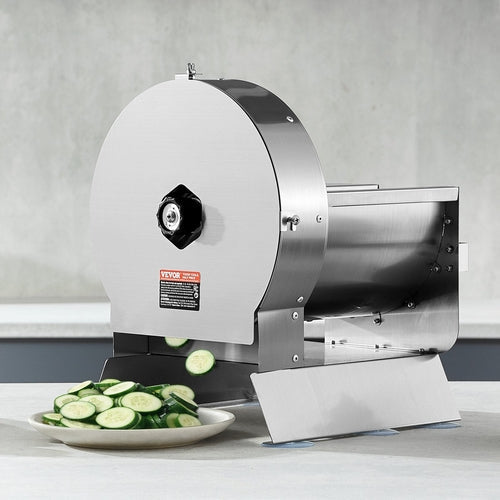 Electric Vegetable Slicer, 0-0.5'/0-12mm Thickness Adjustable