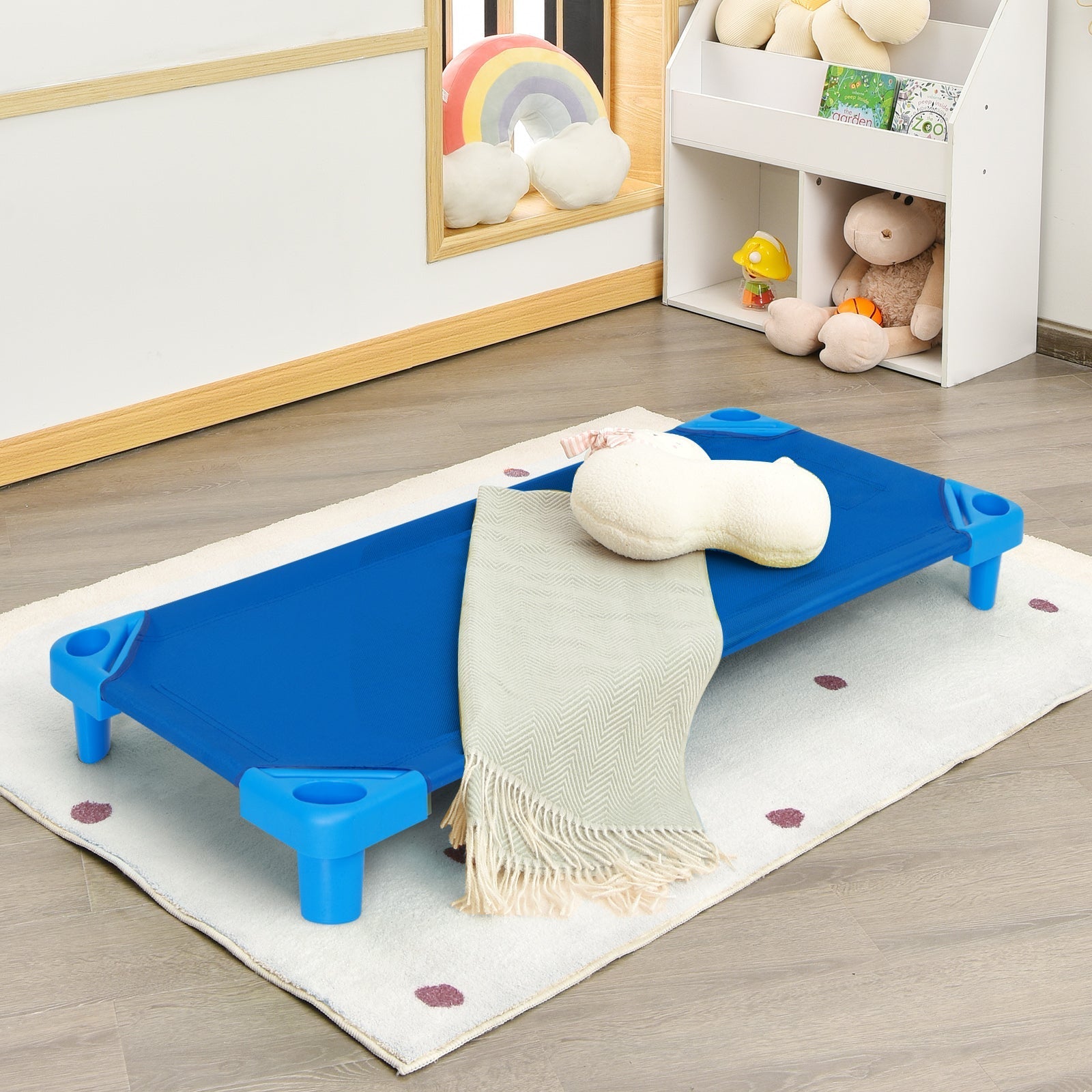 52 x 23 Inch Pack of 6 Kids Stackable Daycare Rest Mat