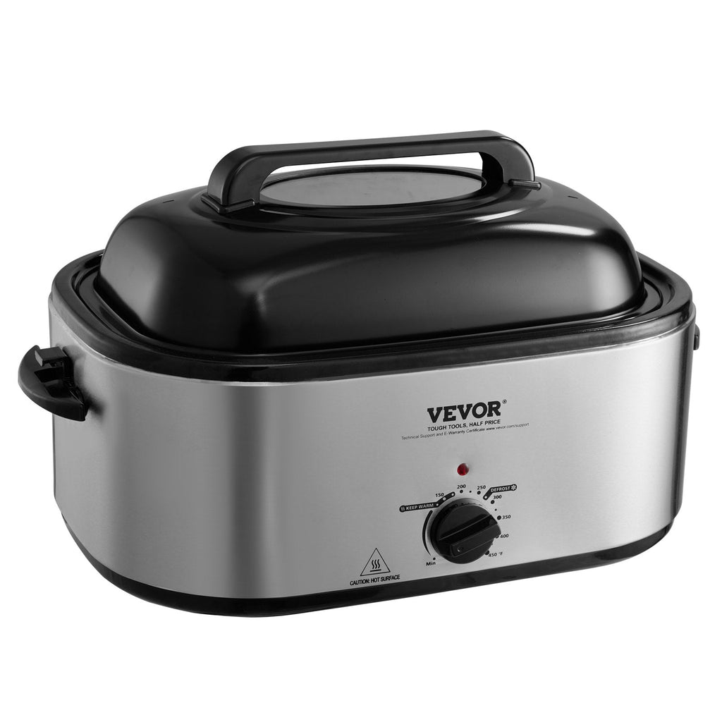 Electric Roaster Oven, 26 QT Turkey Roaster Oven With Self-Basting