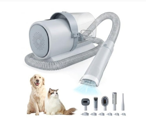 Professional Dog Grooming Clippers With 2.5L Cup, 3 Suction Modes,