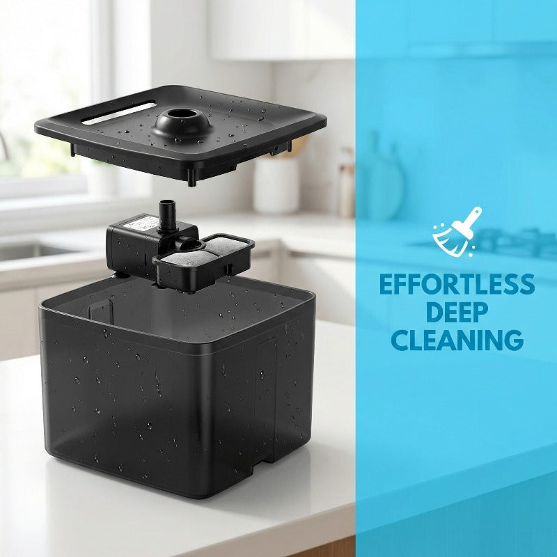 Ultra Silent Circulating Pet Drinking Fountain, 3800ML Large Volume,