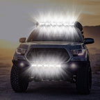7in LED Light Bar Single Row Offroad Spot Lights 18W Ultra Slim