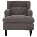 Modern Upholstered Accent Chair Tufted Armchair