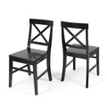 Plethora Dining Chair With X-Shaped Back (Set of 2)