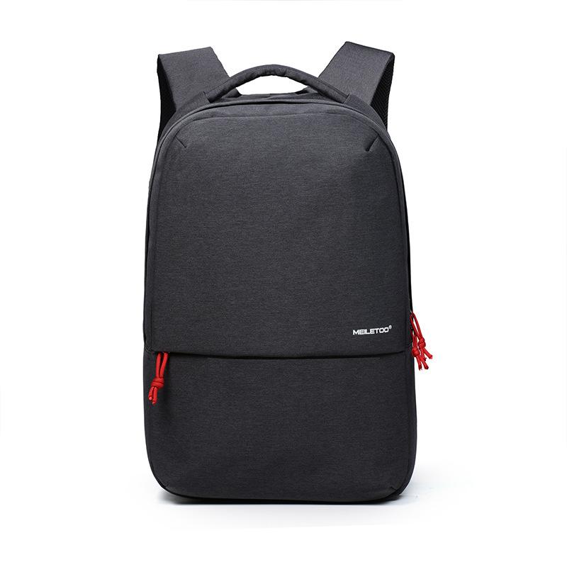 Multi Function Contrast Color Casual Laptop Backpack