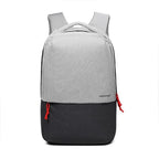 Multi Function Contrast Color Casual Laptop Backpack