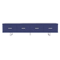 TV Stand With Slatted Drawers