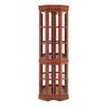 Corner Curio Cabinet With 5 Shelves And Lighting System (E26 Light Bulb Not Included)