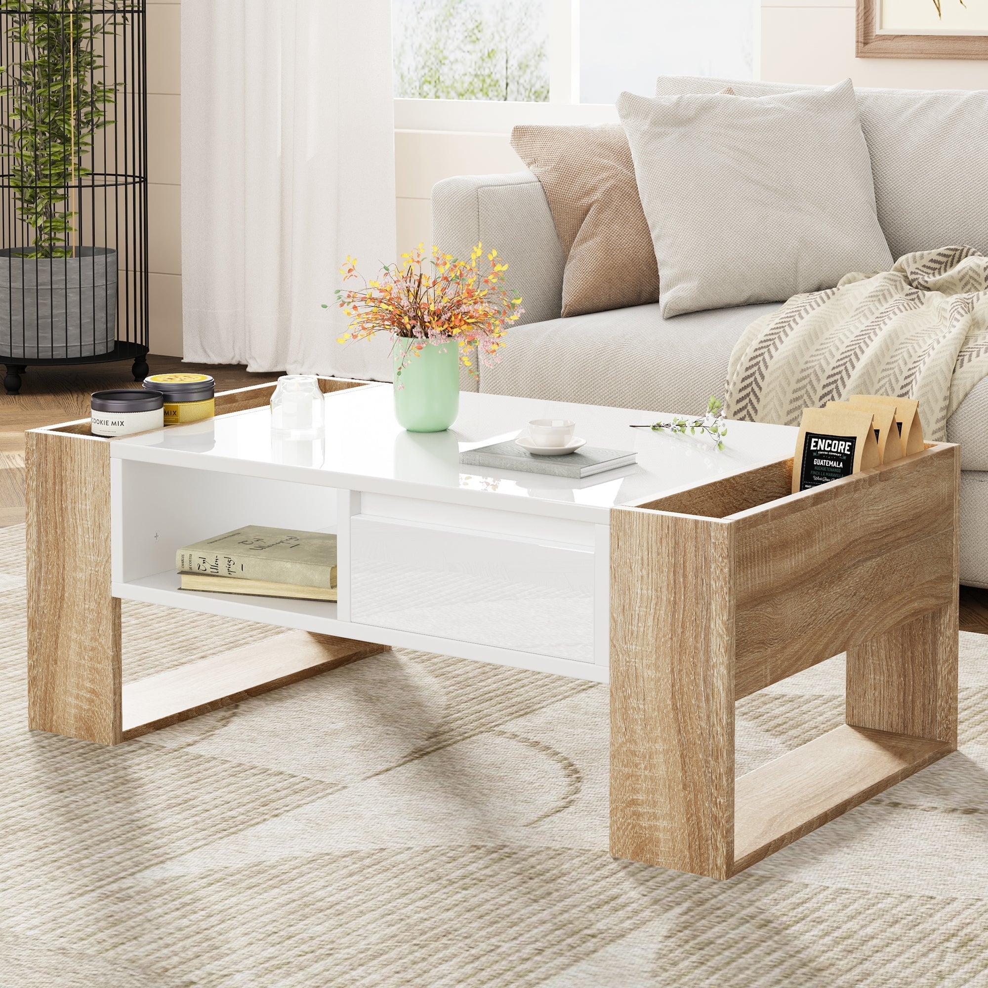 High Glossy Coffee Table by Gigatech