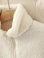 Fleece Long Sleeve Zip-Up Jacket