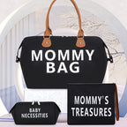 Travel bag Mommy Bag three-piece shoulder bag Tote bag Dry and wet