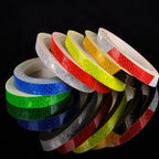 Car and motorcycle bicycle reflective stickers mountain bike luminous