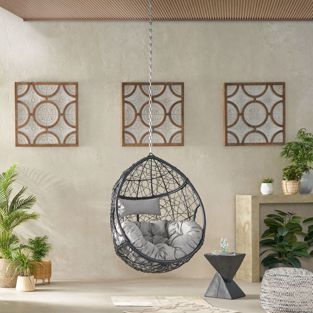 Teardrop Hanging Chair With 8Ft Chain