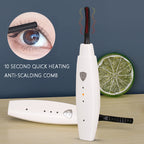 Electric Heated Eyelash Curler USB Rechargeable Eyelashes Curler Quick