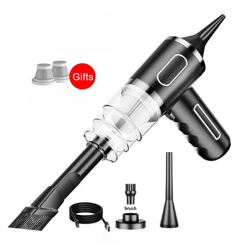 9600000Pa Wireless Car Vacuum Cleaner 5 in1 Strong Suction Dust