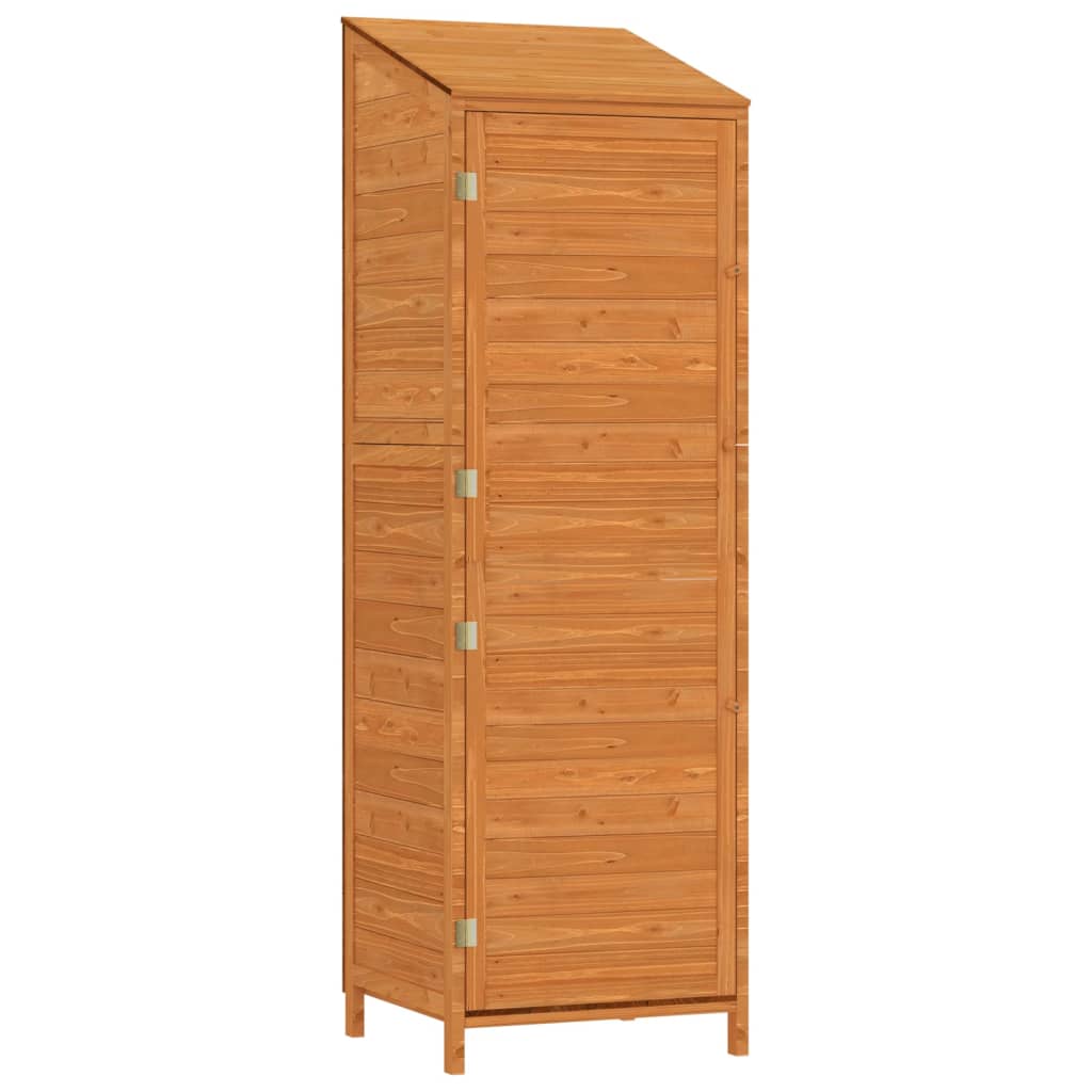 vidaXL Outdoor Storage Shed Garden Shed Wooden Storage Shed Solid Fir Wood