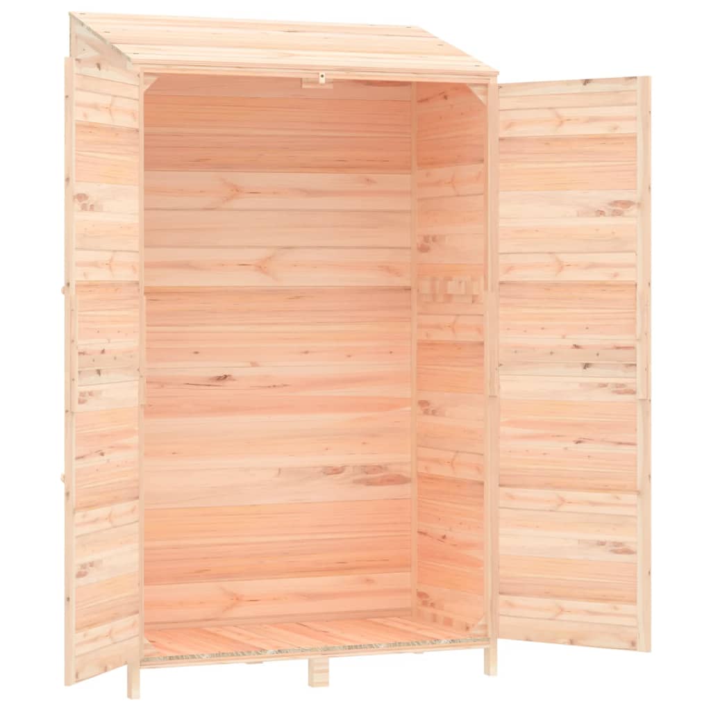 vidaXL Outdoor Storage Shed Garden Shed Wooden Storage Shed Solid Fir Wood