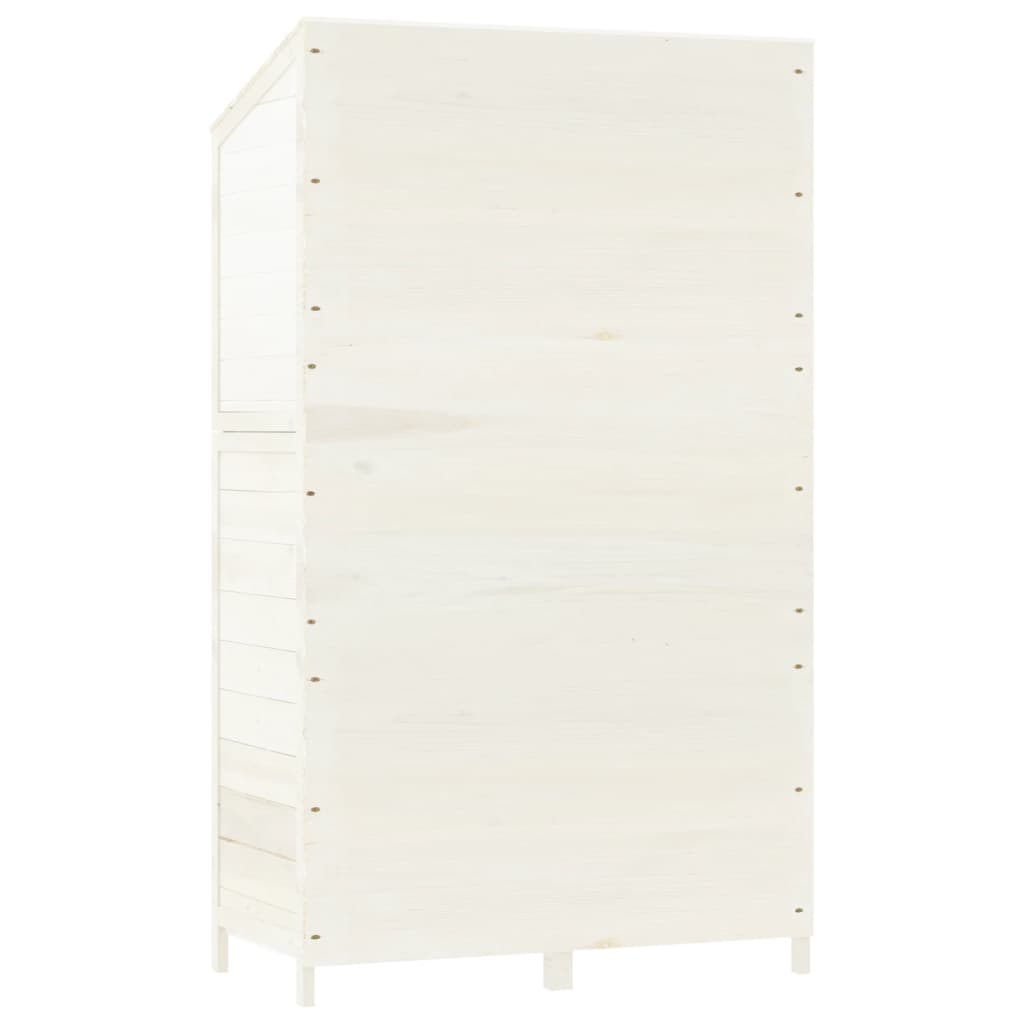 vidaXL Outdoor Storage Shed Garden Shed Wooden Storage Shed Solid Fir Wood