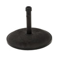 Stylish Concrete Umbrella Base with Iron Support Pole