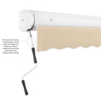 Awntech Key West Full Cassette Retractable Patio Awning (SAK91358)