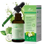 Soursop Drops 10-in-1 With Seaweed, Moringa, Black Seed Oil, Oregano,