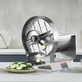 Manual Vegetable Fruit Slicer, 0-0.5'/0-12mm Thickness Adjustable