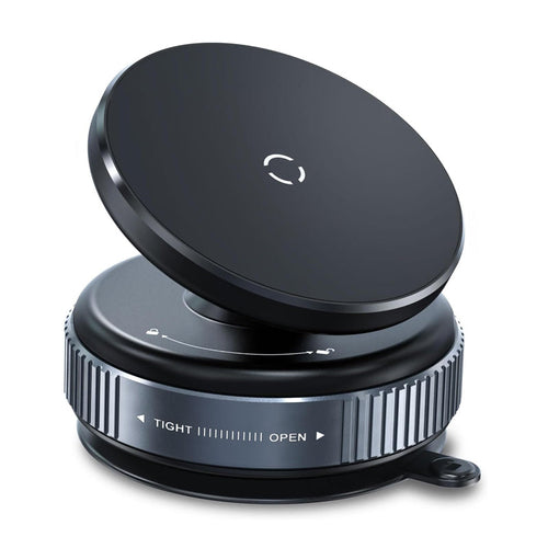 Car Phone Holder, Upgraded 360Adjustable Vacuum Suction 20X  Magnets