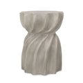 Modern Canis Side Table Outdoor Use - Gray