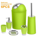 Bathroom Accessories Set 6 Pcs Bathroom Set Ensemble Complete Soap