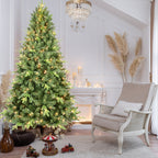 PE, PVC Christmas Tree, Green