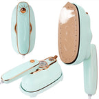 1Pc 1200W Foldable Handheld Clothes Iron Steamer With Wet Dry Ironing