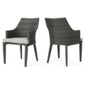 Hillhurst Outdoor Chair Set of 2 with Weather Resistant Cushions