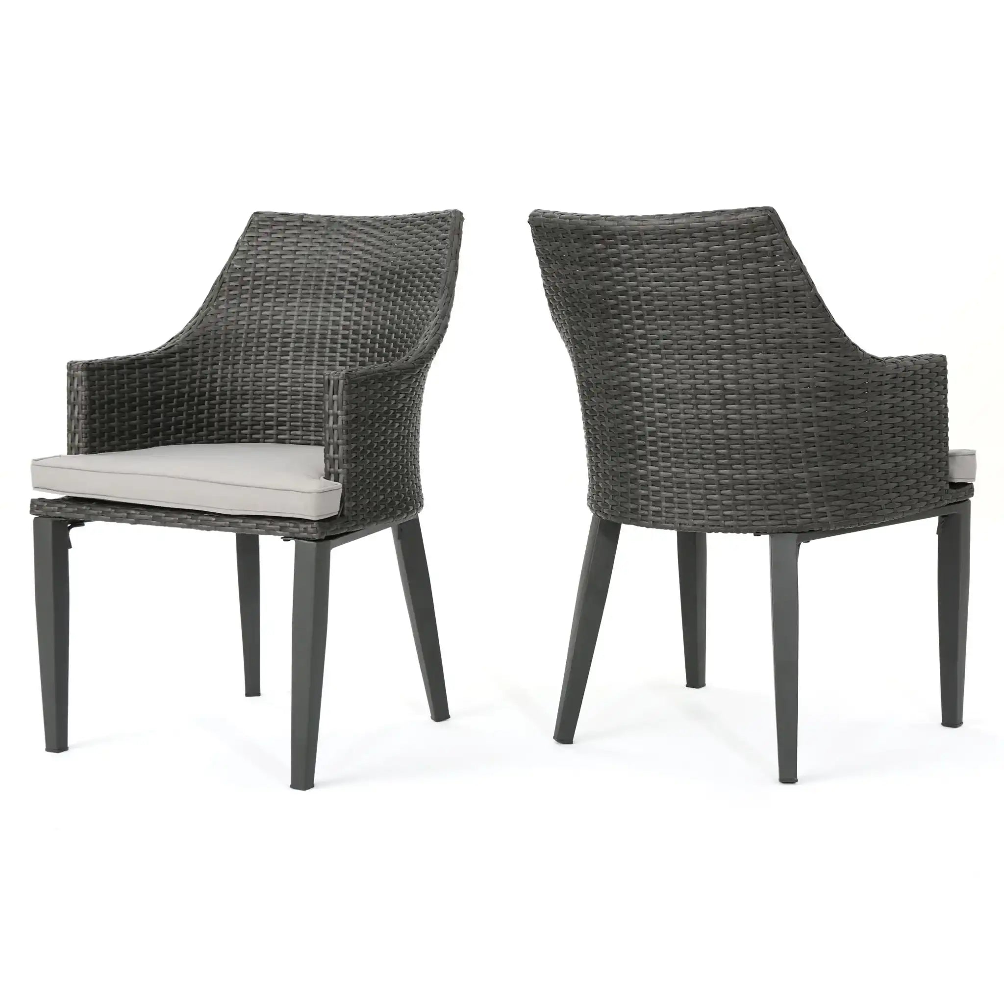 Hillhurst Outdoor Chair Set of 2 with Weather Resistant Cushions
