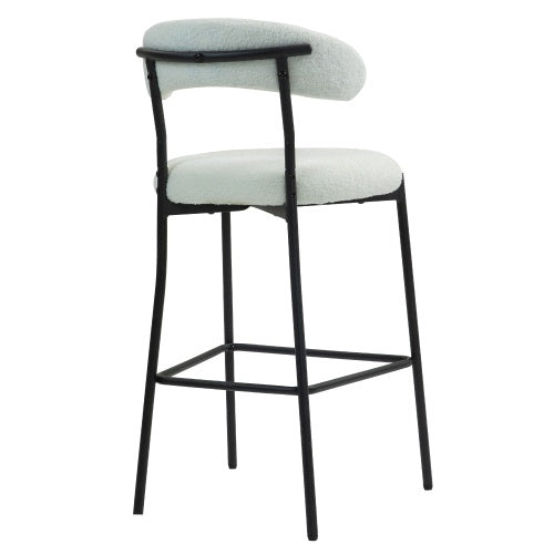 26 Counter Height Bar Stools Teddy Fabric Cover Kitchen Island Counter