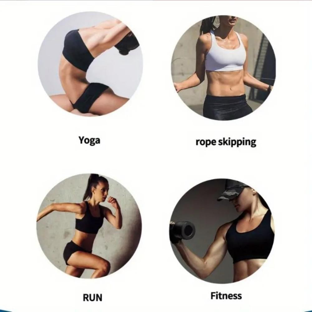 3-Pack Sports Bras For Women, Padded Strappy Racerback Push Up Open