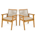 Outdoor Dining Chairs Set of 2