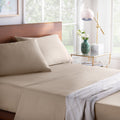 Linenspa 600TC Cotton Blend Twin Sheet Set - Sand