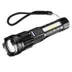 Rechargeable LED Flashlight Tactical Torch Police Super Bright Work