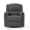 Glider Recliner With Swivel, Manual Reclining Chair
