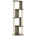 Corner Modern Cat Tree Tall For Climbing, Large Multilevel Cat Tower