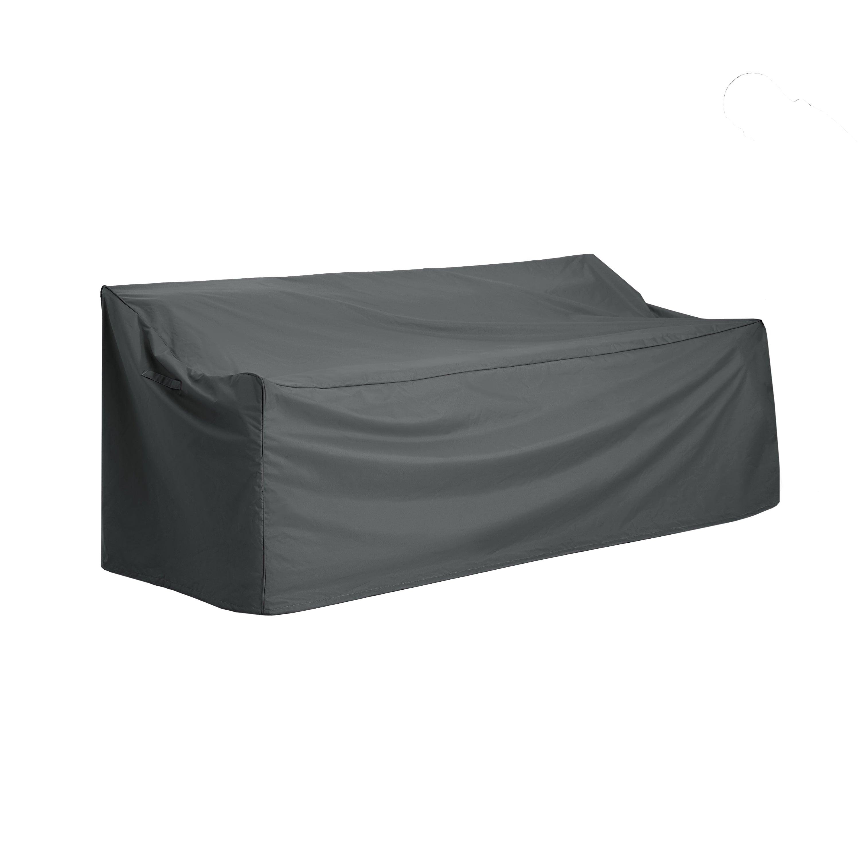 Shield Patio Outdoor 3 Seater Sofa Cover Dark Gray Fabric
